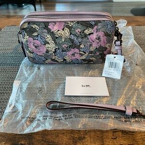 Coach Kira Crossbody, with Heritage Floral Print, NWT